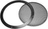 uxcell 8 Inch Speaker Grill Cover, 225mm Mesh Decorative Circle Subwoofer Guard Protector, Black 2pcs