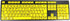 Large Oversized Print Letter Wired USB 104 Keys High Contrast Keyboard for Desktop PC Computer
