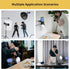 Meking Overhead Camera Wall Mount for Video Studio Lighting, 3.34 inch Baby Wall Plate with 1/4 and 3/8 Screw