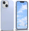IceSword Compatible with iPhone 13 Mini Case, Clove Purple Silicone Cover, Ultra Slim Shockproof Protective (Pastel