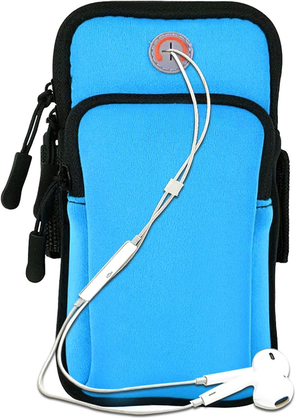 Phone Holder for Running, Armband Sleeve for iPhone 15 14 13 12 11 Pro Max, Galaxy Ultra S24 S23 S22 S21, Keys Cell Arm