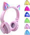 Cat Ear Bluetooth Headphones, Toddlers Kids Wireless Headphones for Boys and Girls, Compatible with Amazon Fire