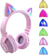 Cat Ear Bluetooth Headphones, Toddlers Kids Wireless Headphones for Boys and Girls, Compatible with Amazon Fire