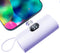 Mini Phone Charger 5500mAh Portable Power Bank, Dual USB-C Ports, Compatible with iPhone and Android Phones