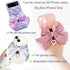 Miitoomo Cute Bow Phone Stands Fashion Cellphone Charm Grip Holder Universal Rotatable (Black)