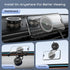 XO Simple is Beauty 360Rotation Nano Gel Car Phone Holder, Adjustable Magnetic Cellphone Mount Foldable Car Phone Stand