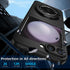 Magnetic Ring Stand Phone Case for Samsung Galaxy Z Flip 6, Compatible with Mag-Safe, Military Grade Shockproof