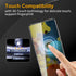 3 Pack Privacy Screen Protector for Samsung Galaxy A51 with Camera Lens Protector, Anti Spy Tempered Glass 9H Hardness