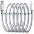 AICase Magnetic Type C to Lightning Cable: Super Organized Nano Data Cable for iPhone 14/13/12/11/Pro/Max/X/8/SE/iPad.