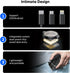 USB Digital Microscope, 50x-1600x Magnification Handheld, 1440P HD with 8 LED Lights, Portable for iOS and Android