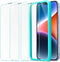 ESR 3 Pack Tempered-Glass Screen Protector for iPhone 14/13/13 Pro, Military-Grade, Scratch Resistant, Easy Install.