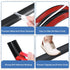 Floor Cord Cover Self Adhesive Hider for Power Cord Protection Cable Management 20Ft (Black)