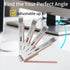 OBHEI Mini Phone Kickstand, Folding Invisible Portable Metal Cell Phone Stand Holder for Desk, Compatible with iPhone