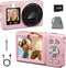 BILEBAK Digital Camera, 4K 48MP Autofocus Dual Screen for Selfies, 18X Zoom Fill