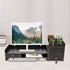 QUSKLISU (05) Computer Monitor Stand, Computer Rack with Drawers, Two top Platforms Desk Organizer Monitor Stand