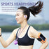 Earphone Wireless Bluetooth, OWS Hanging Bluetooth 5.4 Earphones, Open Ear Headset Ball - Portable and Comfortable, HiFi Stereo Sound Headphones Noise Cancelling Running Sport (Purple)