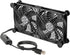 ELUTENG Dual AC USB Computer Fan 140mm USB Fans for Cooling 3 Speed