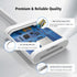 wtyixs 2 16/15/iPad/Mac/MacBook/Laptop USB C SD Card Reader, Type C Card Reader with SD MicroSD Slots SD Card Memory