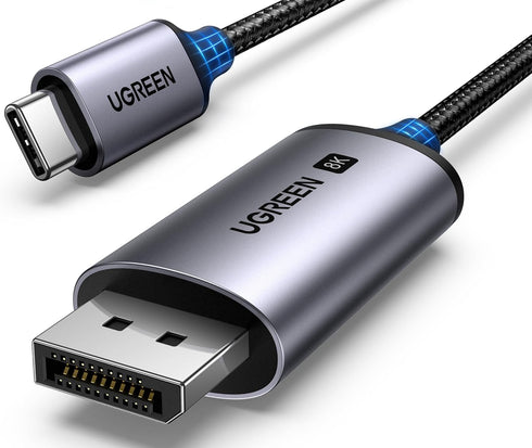 UGREEN USB C to DisplayPort 1.4 Cable 8K@60Hz 4K@240Hz Unidirectional Thunderbolt 4/3