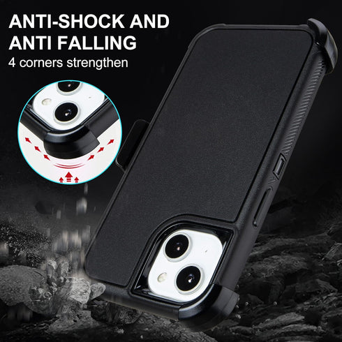 yowtrey 13 13 iPhone13 2 13 for Defender iPhone Case with Belt Clip,for Holster Phone Case with Kickstand,for Heavy