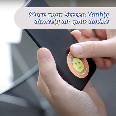 Scrub Daddy Screen Cleaning Microfiber Cloth Pads, 2ct - Cleaning Pads for Phone, Computer Screen, Eye Glasses, Lenses