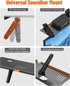 CUISIBOT 15 Lbs, 16.9x4.7inch Soundbar Mount, No Drilling Steel TV Top Shelf Fits Most of Sound Bars Up to Universal