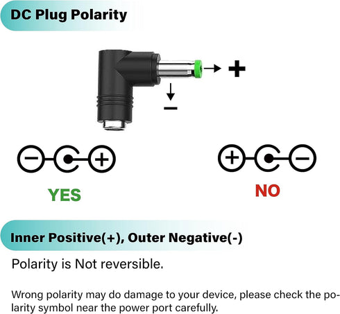 helpers lab 12V 2A 1A 5.5x2.1mm 8 DC Car Charger with Switch Universal Power Cord to Cigarette Lighter with Connector