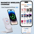 Magnetic Wireless Charger Mag-Safe for iPhone 15/14/13/12 Series, Convertible Magnet Wireless Charging Stand/Pad with