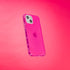 SteepLab Neon Highlighter Case for iPhone, Grippy Jelly Case with Protective Air Pockets (Eye-Catching Hot Pink, iPhone