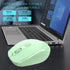 ONE-UP Wireless Mouse, 2.4G + Bluetooth, Rechargeable Battery, Silent, Portable, USB Nano Receiver for Laptop,