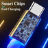 LED USB C Charging Cable 2 Packs 6.6FT Light Up Type C Charger Compatible with Samsung Galaxy S21 S20 S10 S9 S8 (Green