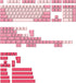 KPREPUBLIC Ghost Judges GJ Sakura Matsuri Hirigana JP Cherry PBT Doubleshot Keycap for MX Keyboard