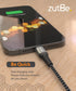 Shield USB-C to Lightning Cable Braided with Kevlar, for iPhone 14 13 12 11 Pro/Pro Max X iPad AirPods iPod (MFI