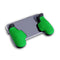 PUK Phone Gaming Grip - Black & Green Ergonomic Mobile Game Handle with