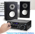 Home Audio Power Amplifier with Bluetooth, 100Wx2 Stereo Receiver, Dmyond Home Amplifiers with FM Radio USB, AUX, RCA