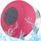 Waterproof Bluetooth Shower Speaker, Portable Wireless Water-Resistant Speaker with Suction Cup - Pink