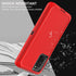 Red/Black Samsung Galaxy S20 Case with 2Pcs Self Healing TPU Screen Protector & Camera Lens Protector, Military Grade