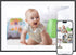 Dragon Touch 10.1'' WIFI Digital Picture Frame, 1280*800 HD IPS Touch Screen Display, Auto-Rotate, Share Photos/Videos