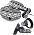 MightySkins Skin - Black Aztec for Samsung Odyssey Plus VR | Durable Vinyl Decal Wrap Cover | Made in The USA