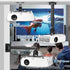 DAWASAPAT 3-in-1 Projector Mount Wall/Ceiling Projection Bracket, Universal Height Adjustable Hanging Mount Bracket