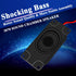 Heyiarbeit 4Ohm 3W Internal Magnet Speaker - 2Pcs Mini Loudspeaker with Wire and 4 Pin Terminal for DIY