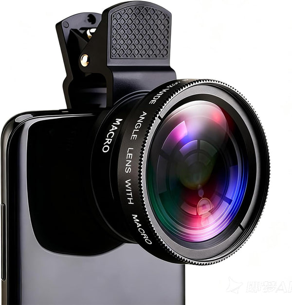 KWTOUL Phone Camera Lens 2 in 1 Phone Lens Kit, 0.45 Super Wide