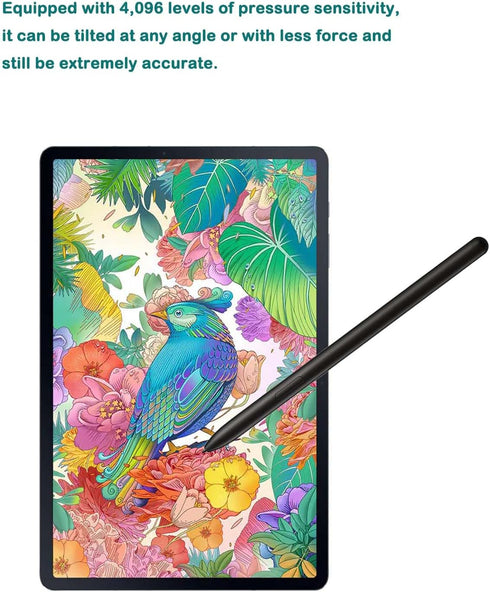 Galaxy Tab S9 Stylus Pen with Bluetooth - Replacement Pen for Samsung Galaxy Tab S9, Tab S9 Plus, Tab S9 Ultra, Black