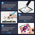 GUUGEI (4Pack,2 1 Capacitive Stylus Pen in Precision Series), Fibre Tips Universal Touch Screens Stylist, Fine Point