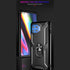 Androgate Compatible with Moto One 5G Case - Motorola One 5G UW Case with Tempered Glass Protectors, Shockproof Cover -