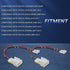6" x 9" Speaker Spacer Covers with 2 Wiring Harness for Toyota 4
