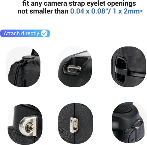Quick Release Neck Strap for Mirrorless & Compact Cameras - Comfortable & Durable