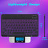 DTTO Bluetooth Keyboard, Wireless Rechargeable Keyboard for Android Tablet, Cell Phone, iPad Pro, Windows Surface