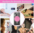 Silicone Suction Phone Case, Magnetic Phone Mount for iPhone and Android, Mirror Shower Phone Holder, Rose Pink