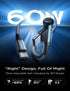 AINOPE 60W Type C to Type C Cable 4-Pack: 10FT, 6.6FT, 3.3FT, Right Angle, Fast Charging for Samsung S22, Note 20